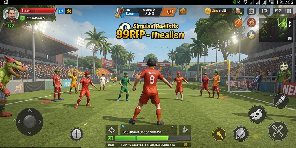 Gameplay 99RP dengan grafis menawan dan interaksi realistis.