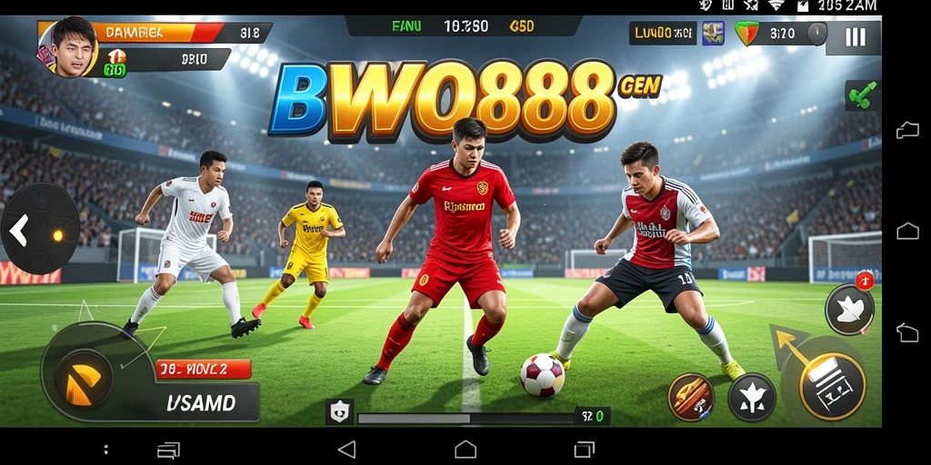 Tampilan gameplay seru dari BWO888 dengan berbagai olahraga.