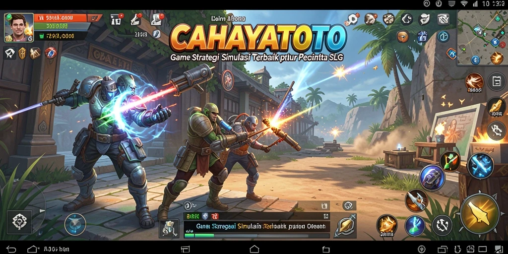 Tampilan gameplay CAHAYATOTO yang menarik dan strategis.
