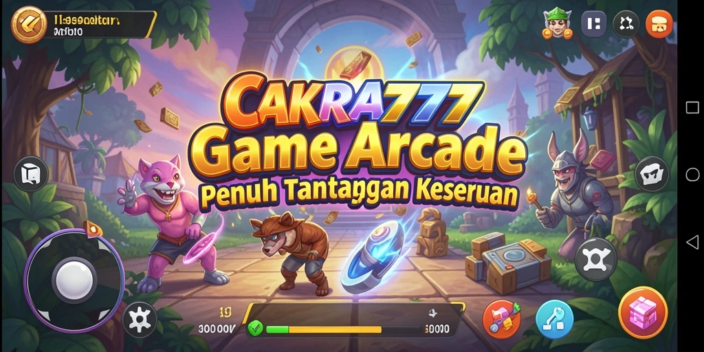 Tampilan gameplay CAKRA777 yang seru dan penuh aksi.