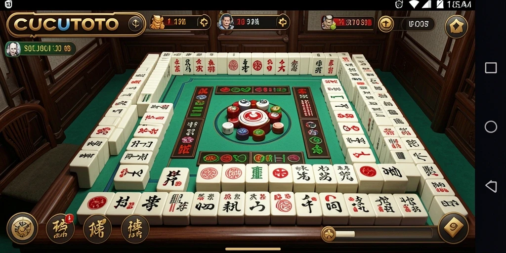 Tampilan gameplay seru dari CUCUTOTO dengan grafis menarik.