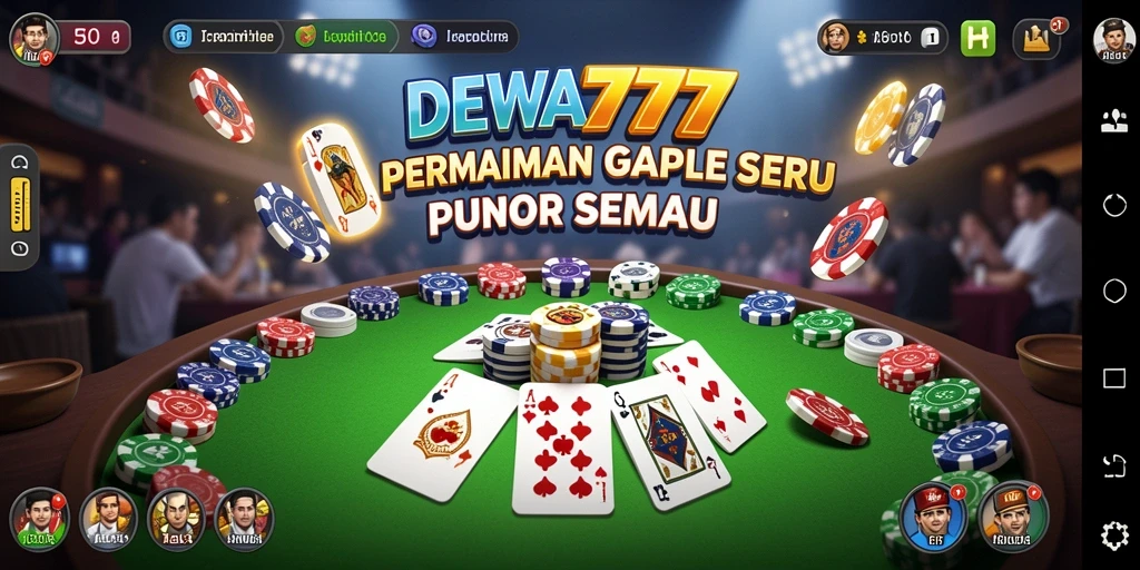 Tampilan gameplay DEWA777 yang seru dan interaktif.
