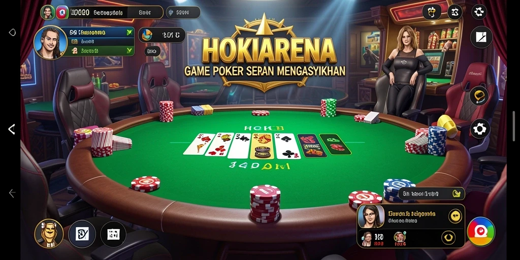 Tampilan permainan HOKIARENA yang menarik dan penuh aksi.