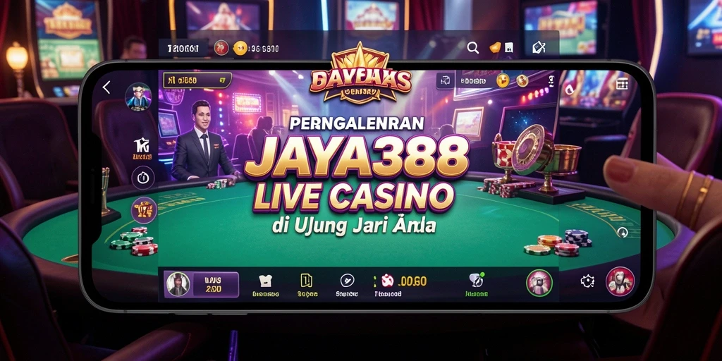 Tampilan gameplay JAYA388 yang menarik dan mendebarkan di Live Casino.