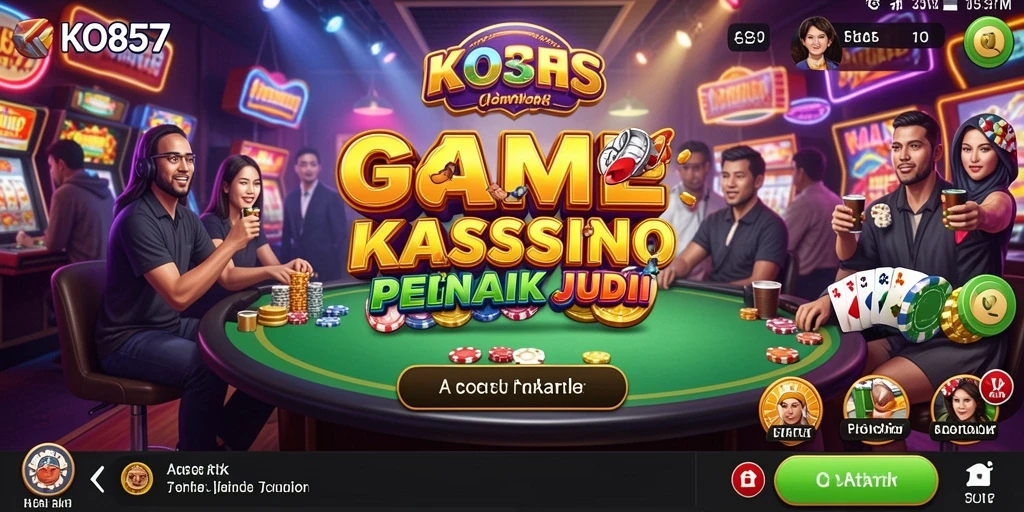 Tampilan menarik dari gameplay Kasino KO857 yang memukau.