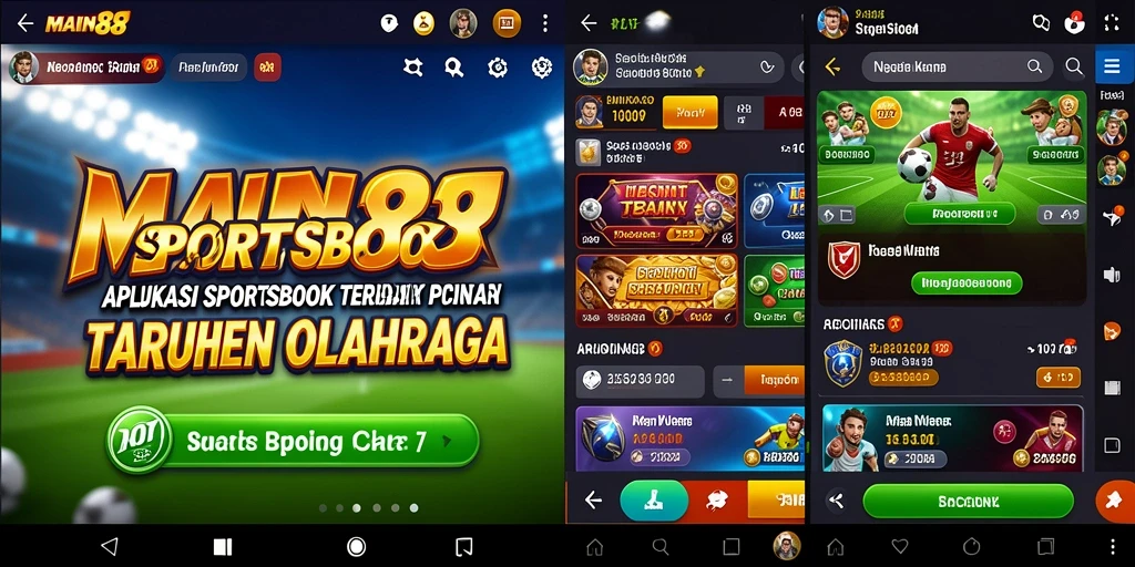 Tampilan screenshot dari gameplay Sportsbook di MAIN88.