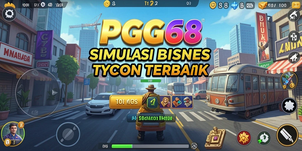 Screenshot PGG68 menampilkan gameplay Tycoon yang menarik.