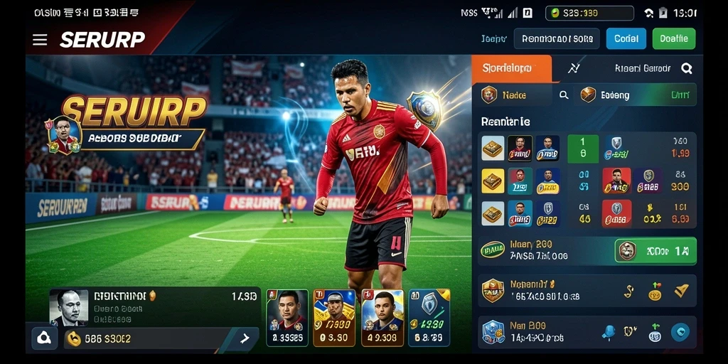 Tampilan gameplay SERURP yang menarik dan interaktif.