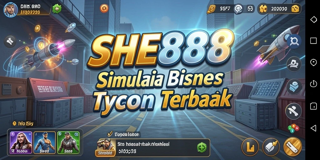 Tampilan gameplay <strong>SHE888</strong> yang menarik dan interaktif dalam simulasi Tycoon.